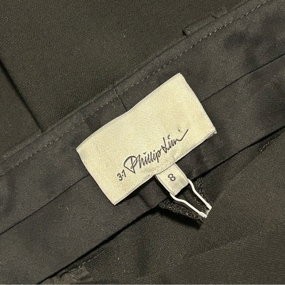 3.1 Phillip Lim Woman Pleat Front Tapered Cuffed Tailored Trouser - Picture 6 of 8